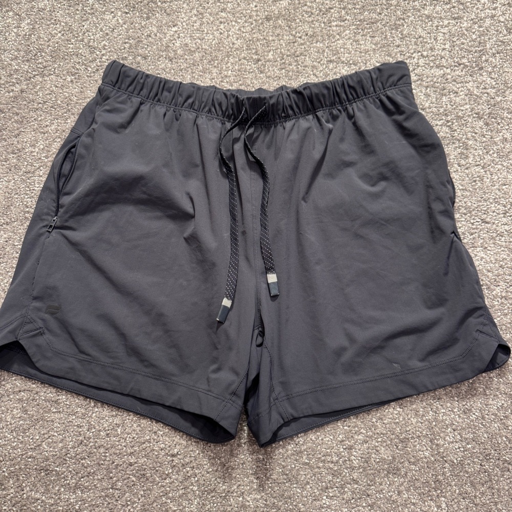 Fabletics The One Short Mens Large Nylon Active Gym Workout Training Fitness